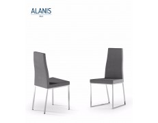 SILLA DE COMEDOR PATA METÁLICA ALANIS