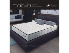 PACK 17: COLCHÓN THALAXIA CON BASE O SOMIER + ALMOHADAS VISCO