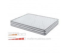 PACK 6: COLCHÓN ZURICH + CANAPÉ MADERA + ALMOHADAS TACTO PLUMA