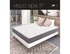 PACK 16: COLCHÓN VISCO SPA CON BASE O SOMIER + ALMOHADAS VISCO