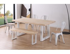 MESA COMEDOR FIJA ROBLE NORDISH