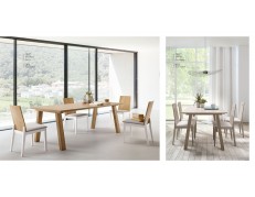 PACKS MESA -TIBET- EXTENSIBLE Y 4 SILLAS