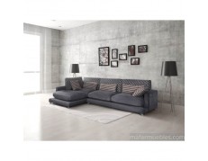 CHAISE LONGUE ALTA GAMA - ASIENTOS ERGONÓMICOS DE PLUMA NATURAL - HUGO