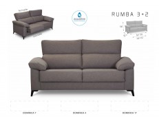 SOFÁ CON EXTRAÍBLES RUMBA