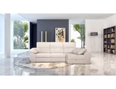 CHAISE LONGUE CAMA - ASIENTOS EXTRAÍBLES AL SUELO - ITALIA