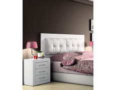 CABEZAL SCARLET 044, BLANCO/TAPIZADO BLANCO