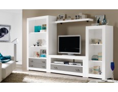 COLECCIÓN OMME 03 - COLOR BLANCO LACADO/PLATA LACADO