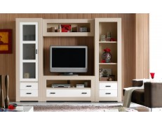 COLECCIÓN OMME 01 - COLOR ARENA LACADO/BLANCO LACADO